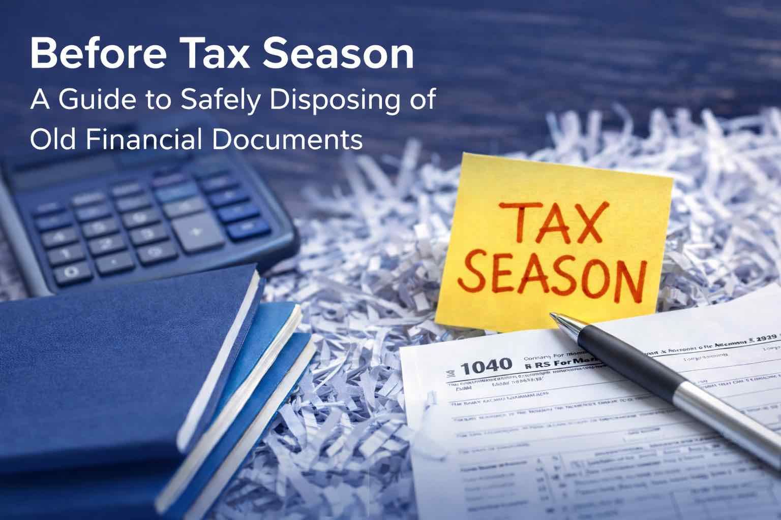 tax season shredding